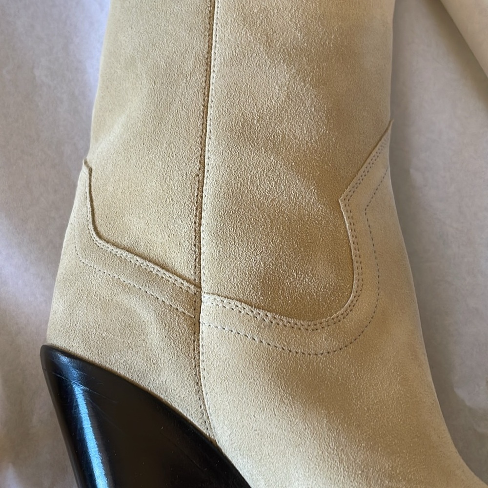 ISABEL MARANT Suede Boots in Ecru - NWT - Picture 12 of 16